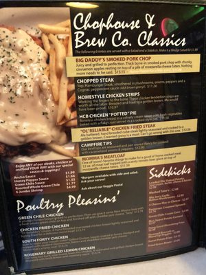 Menu photo 8 Triple J Chophouse & Brew Lubbock, TX