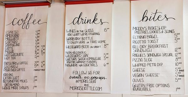 Menu photo 1 MoRA Seattle, WA Menu photo 1 MoRA Seattle, WA