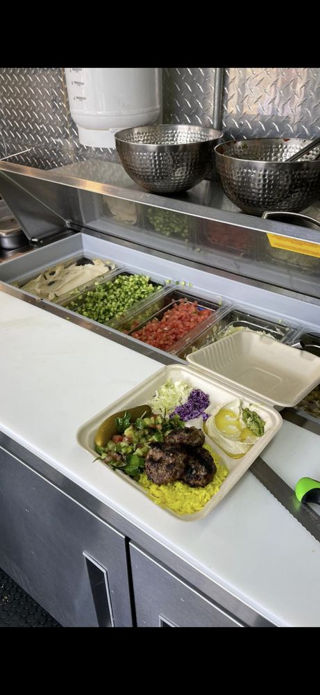 Food from Yalla Kosher Food Truck