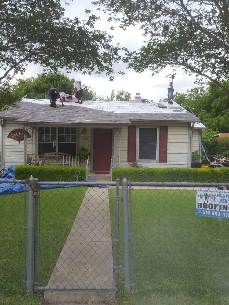Slide of Heaven Sent Roofing