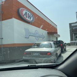 A&W Restaurant - Our wait.