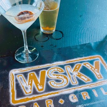 WSKY Bar + Grill - Blood Orange Martini, Draft Bud Light - Bars Near Me - Henderson, Nevada