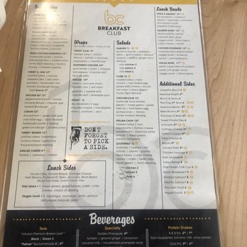 Breakfast Club - Menu - Breakfast & Brunch Near Me - Phoenix, Arizona Breakfast Club - Menu - Breakfast & Brunch Near Me - Phoenix, Arizona