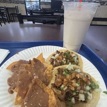 My Tacos Michoacan - 2 Al Pastor tacos. 1 horchata. 5 stars. - Mexican Near Me - Los Angeles, California My Tacos Michoacan - 2 Al Pastor tacos. 1 horchata. 5 stars. - Mexican Near Me - Los Angeles, California