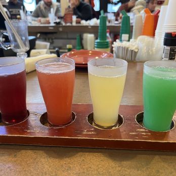 Ruby Slipper Central Business District - Flight of mimosas - Breakfast & Brunch Near Me - New Orleans, Louisiana Ruby Slipper Central Business District - Flight of mimosas - Breakfast & Brunch Near Me - New Orleans, Louisiana