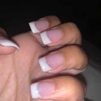 Nail House & Spa - The UV top coat wasn't even dry when she started this hand. - Nail Salons Near Me - Merrick, New York Nail House & Spa - The UV top coat wasn't even dry when she started this hand. - Nail Salons Near Me - Merrick, New York