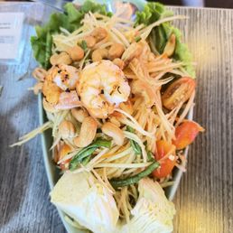 Papaya salad Papaya salad