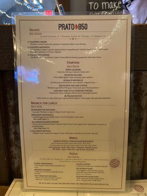Menu photo 2 Prato 850 Commack, NY
