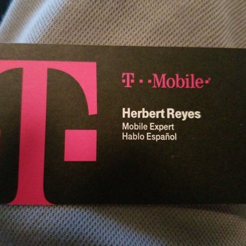 T-Mobile - Business card - Mobile Phones Near Me - Springfield, Virginia