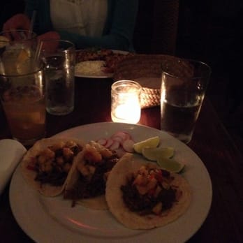 Alma Restaurant - I loved the combination of pork and pineapple on my tacos! - Mexican Near Me - Brooklyn, New York