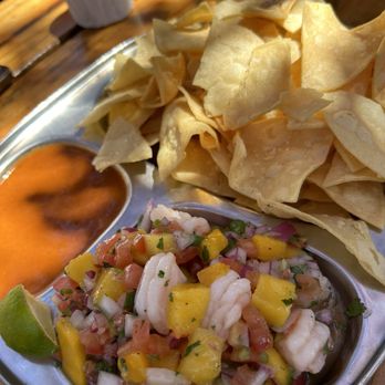 El Sancho Taco Shop- Westside - Mango Shrimp Ceviche - Mexican Near Me - Bend, Oregon El Sancho Taco Shop- Westside - Mango Shrimp Ceviche - Mexican Near Me - Bend, Oregon