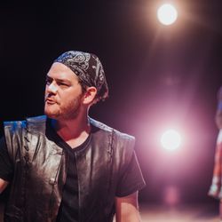 Amphibian Stage - John Michael Marrs stars in a world premiere adaptation of CYRANO!