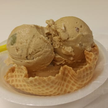 Rolled Ice Cream - Espresso ice cream with almonds and mochi. Yum! Made with real shots of espresso! - Ice Cream & Frozen Yogurt Near Me - Orlando, Florida