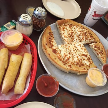 Johnny's Pizza House - Breadsticks and cheese sticks. - Pizza Near Me - Baton Rouge, Louisiana