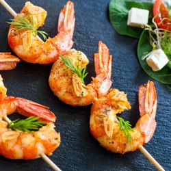 EllaFisch Seafood - Amazing Jumbo Argentina Red Shrimp! Deveined, easy-peel, raw shrimp. Perfect for the grill!