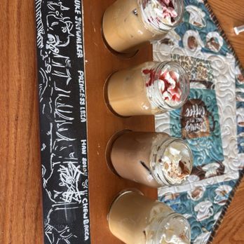 Sibling Coffee Roasters - Coffee Flight - Star Wars Themed - Bakeries Near Me - Charles Town, West Virginia