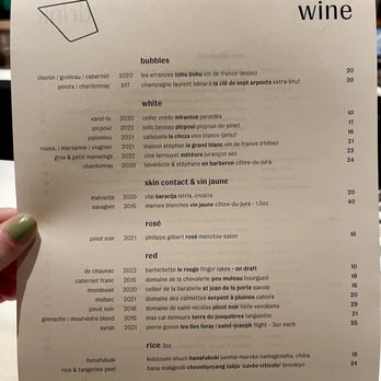 Chambers - Wines by glass list - New American Near Me - New York, New York Chambers - Wines by glass list - New American Near Me - New York, New York