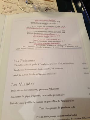 Menu photo 5 La Closerie des Lilas Paris, 75