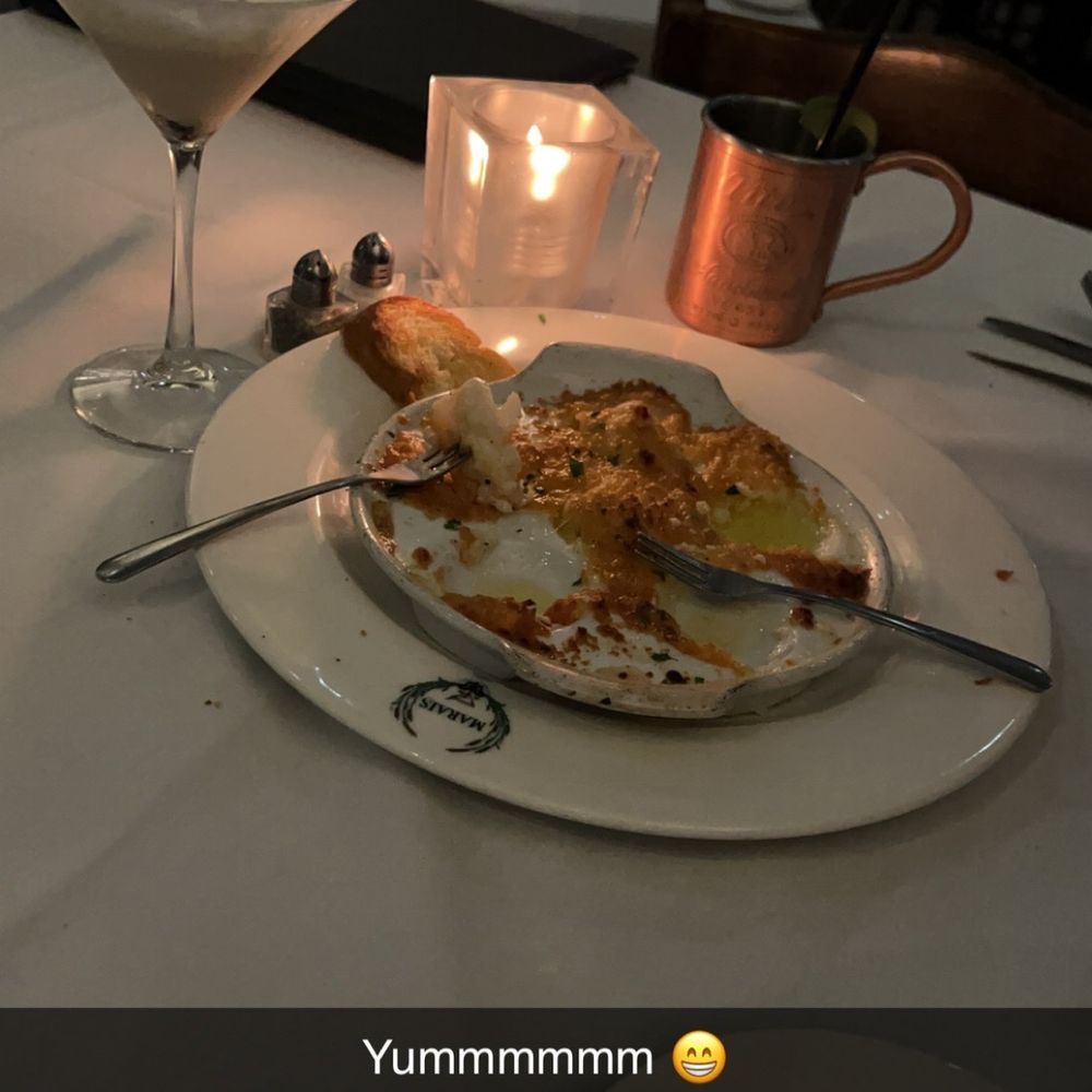 Marais - Moscow mule, lobster cargeaux, Godiva chocolate martini - Seafood Near Me - Dickinson, Texas