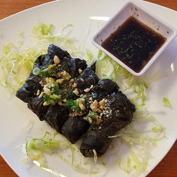 Pho Le - Beef wrapped in grape leaves - Vietnamese Near Me - Manassas, Virginia Pho Le - Beef wrapped in grape leaves - Vietnamese Near Me - Manassas, Virginia