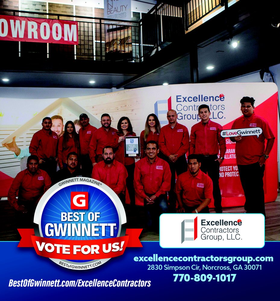 Slide of Excellence Contractors Group