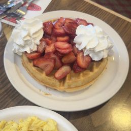 Fruit Waffle Combo.