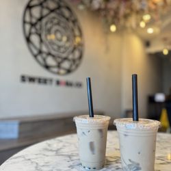 Sweet Boba Co. - Small Milk Tea w lychee jelly & boba 04.23.26