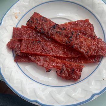 Ling Kee Beef Jerky - I like to cut mine is strips to eat - Chinese Near Me - New York, New York Ling Kee Beef Jerky - I like to cut mine is strips to eat - Chinese Near Me - New York, New York