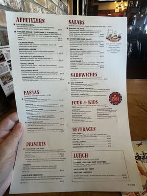 Menu photo 2 Lou Malnati's Pizzeria Midway, IL Menu photo 2 Lou Malnati's Pizzeria Midway, IL