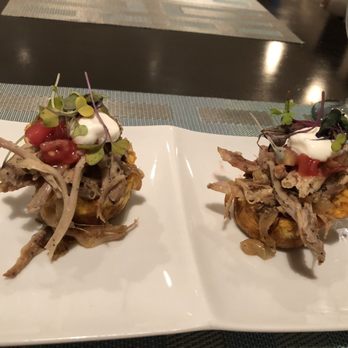 5300 Chophouse - Latin tostones stuffed with pork - Steakhouses Near Me - Miami, Florida