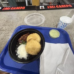 Arepa Pabellon Bowl Arepa Pabellon Bowl