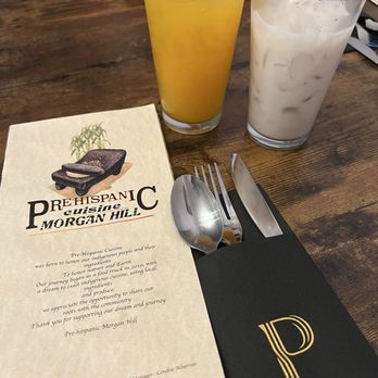 Pre-Hispanic MX Cuisine - Orange Agua & Horchata both sooo refreshing - Mexican Near Me - Morgan Hill, California Pre-Hispanic MX Cuisine - Orange Agua & Horchata both sooo refreshing - Mexican Near Me - Morgan Hill, California