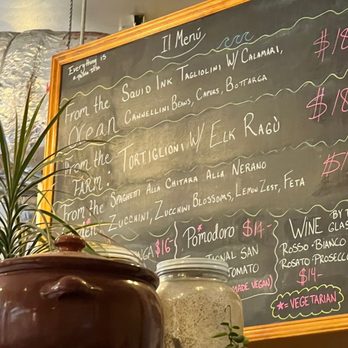 Pasta Casalinga - Menu - Italian Near Me - Seattle, Washington