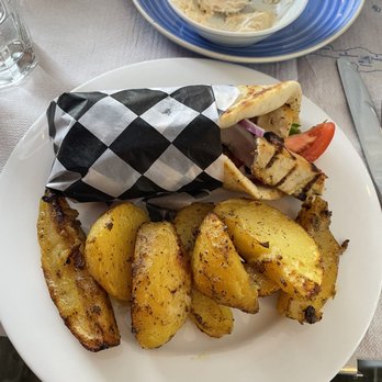 YiaYia’s Greek Kitchen - Lemon potatoes and chicken souvlaki - Greek Near Me - Torrington, Connecticut YiaYia’s Greek Kitchen - Lemon potatoes and chicken souvlaki - Greek Near Me - Torrington, Connecticut