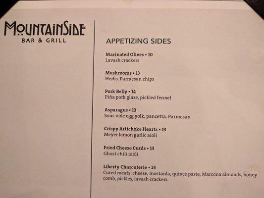 Menu photo 8 Mountainside Bar & Grill Mammoth Lakes, CA Menu photo 8 Mountainside Bar & Grill Mammoth Lakes, CA