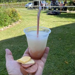 Lunch Creek Vineyards and Winery - Wine slushy!