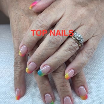 Top Nails - Liquid gel with ombré color tip - Nail Salons Near Me - Carmel, California Top Nails - Liquid gel with ombré color tip - Nail Salons Near Me - Carmel, California