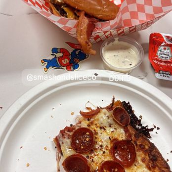 Smash And Slice - Pizza and smash burger - Pizza Near Me - Las Vegas, Nevada