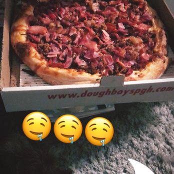 Doughboy's Pizza - The meat pie was absolutely delicious. This is the best pizza I have had in a long time! I was so impressed! - Pizza Near Me - McKees Rocks, Pennsylvania