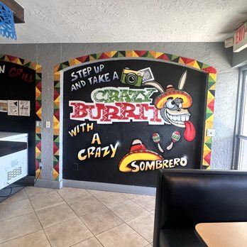 Crazy Burrito Authentic Mexican Grill - Interior - Mexican Near Me - Dunedin, Florida Crazy Burrito Authentic Mexican Grill - Interior - Mexican Near Me - Dunedin, Florida