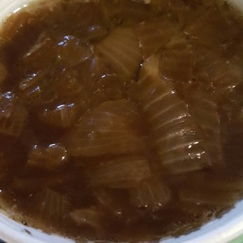 Big Eu'es BBQ - new on the menu French Onion Soup  $2 .00 so flavorful - Barbeque Near Me - Cuyahoga Falls, Ohio