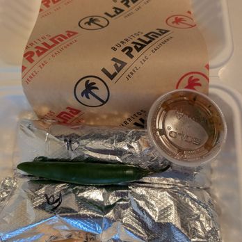 Burritos La Palma - 2 burritos. Pretty small. More like a snack. - Mexican Near Me - Los Angeles, California