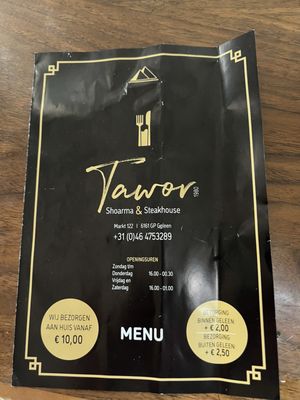 Menu photo 1 Grillroom Tawor Geleen, LI