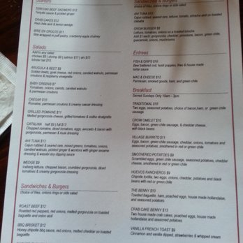 Indigo Crow - Brunch menu - American Near Me - Corrales, New Mexico