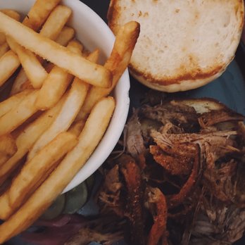 The Shaved Duck - Pulled Pork Sandwich - Soul Food Near Me - St Louis, Missouri The Shaved Duck - Pulled Pork Sandwich - Soul Food Near Me - St Louis, Missouri