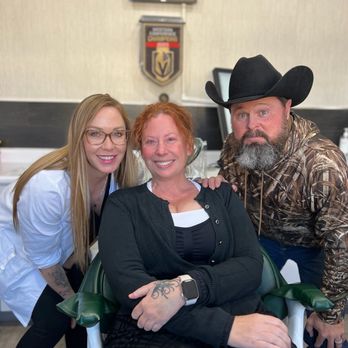 Bionic Smile - Shae, Miss Bionic smile herself - just go to bionic smile on the TikTok -  she is the absolute sweetest jewel), myself, and my husband. - Cosmetic Dentists Near Me - Las Vegas, Nevada