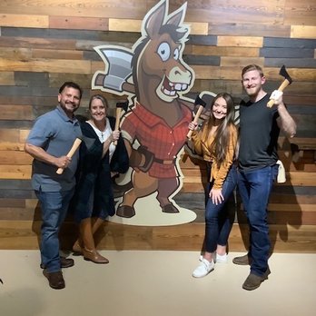 The Horse's Axe - Denton - Axe Throwing Near Me - Denton, Texas