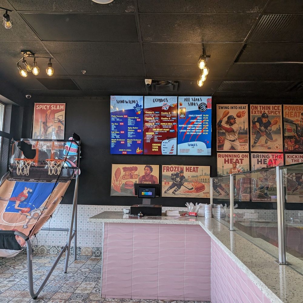 Toronto Hot Chicken - View from my table - Burgers Near Me - Mississauga, Ontario Toronto Hot Chicken - View from my table - Burgers Near Me - Mississauga, Ontario