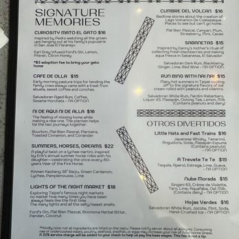 Providencia - March 2026 menu - Bars Near Me - Washington, DC, District of Columbia