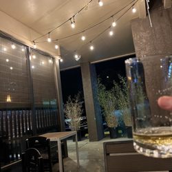 Sushi Raku - Outside seating. Hidden gem with ambiance